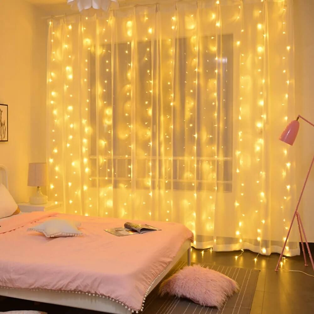 Cortina de Led para Natal