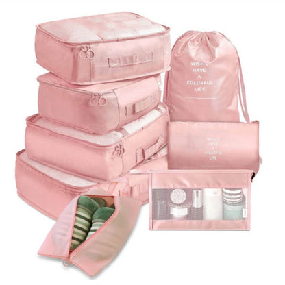 Kit de Bolsas organizadoras á prova d'água (+3 de Brinde)